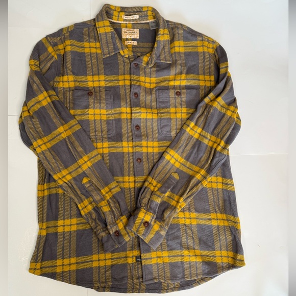 Men's Quiksilver Waterman Collection Flannel, Size Medium - Picture 1 of 3